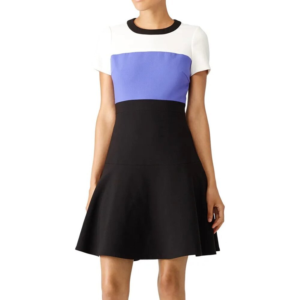 kate spade new york Colorblock Crepe Flip Dress Size 12